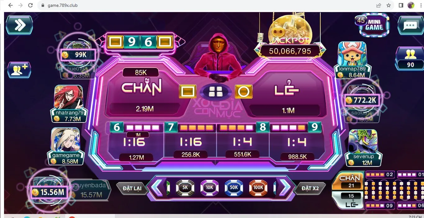 Việc tham gia trò chơi xóc đĩa tại 789Club khá đơn giản và nhanh chóng